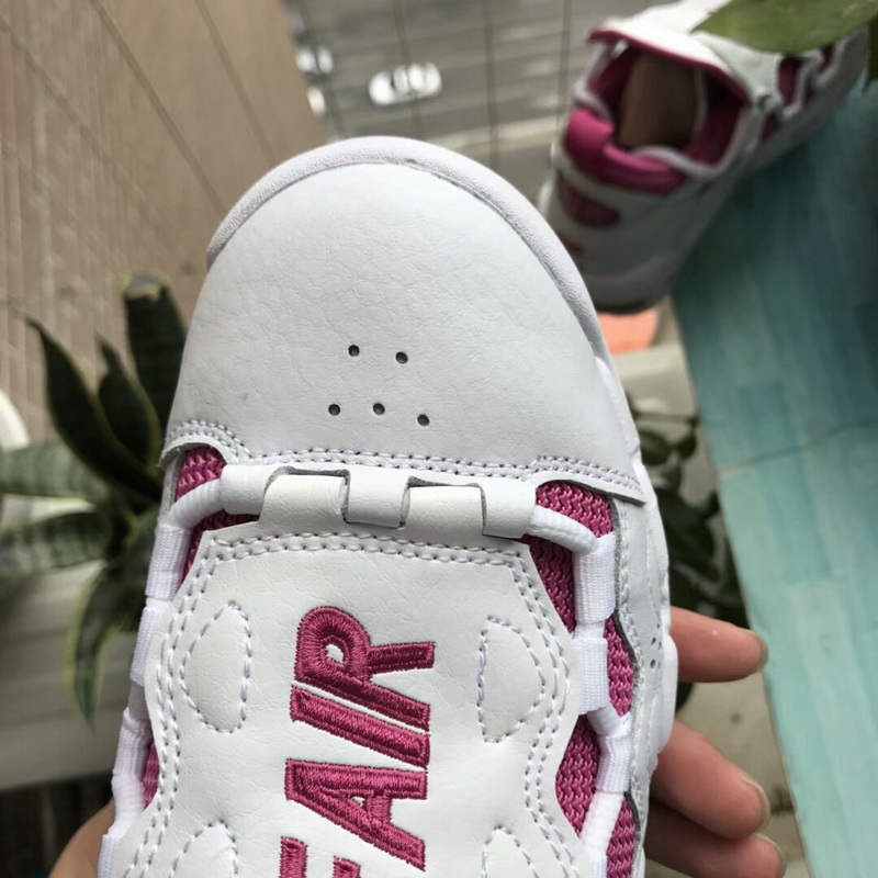 Authentic Nike Air More Moeny white&pink women
